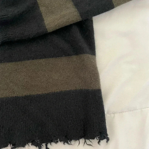 RtA Juno Cashmere cold shoulder hoodie sweater - Picture 3 of 10